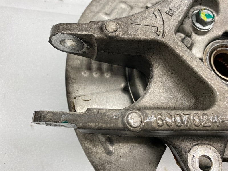 ⭕ 12-15 Tesla Model S Rear Right Spindle Knuckle Hub + Control Arm Lin