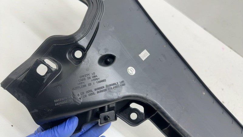 108167600G ⭕ 17-23 Model 3 Front Windshield Wiper Cowl Screen Underhood Trim 1081676-00-G