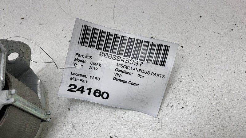 2013 2014 2015 2016 2017 2018 Ford C-Max Rear Driver Seat Belt Retract