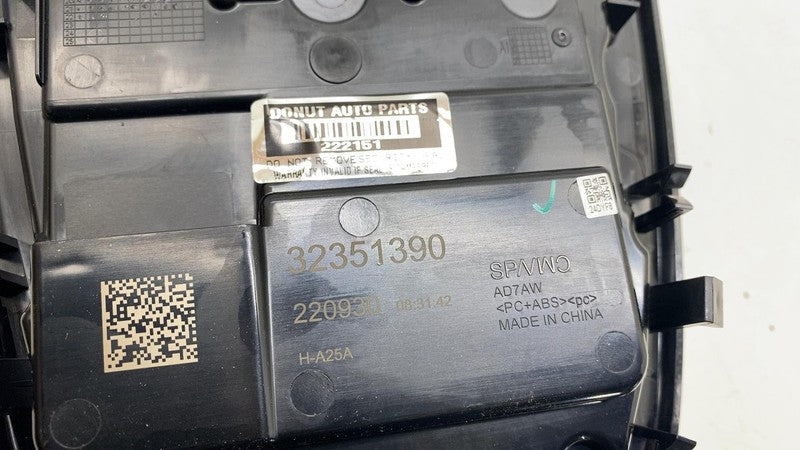 32351390 ⭕ 2021 2022 2023 Polestar 2 Front Overhead Console Dome Light Assembly 32351390