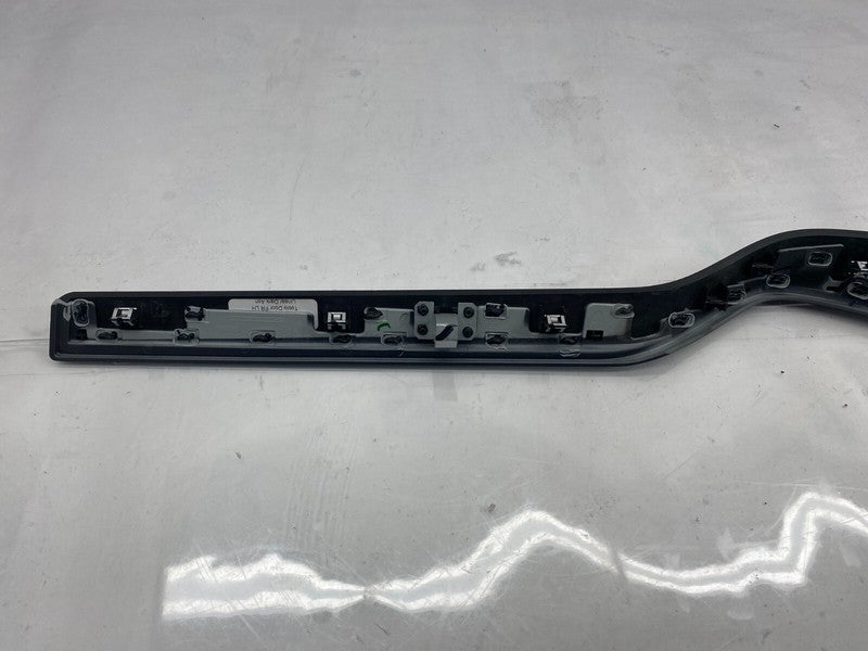 ⭕ 16-20 Model X Front Driver Side Door Molding Dark Ash Graph Left 103