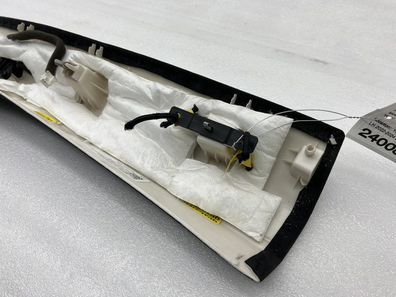 M11-004592-01 ⭕ 22-24 Lucid Air Driver Side A-pillar Cover Trim Upper Left OEM P11-NH01AJ-01