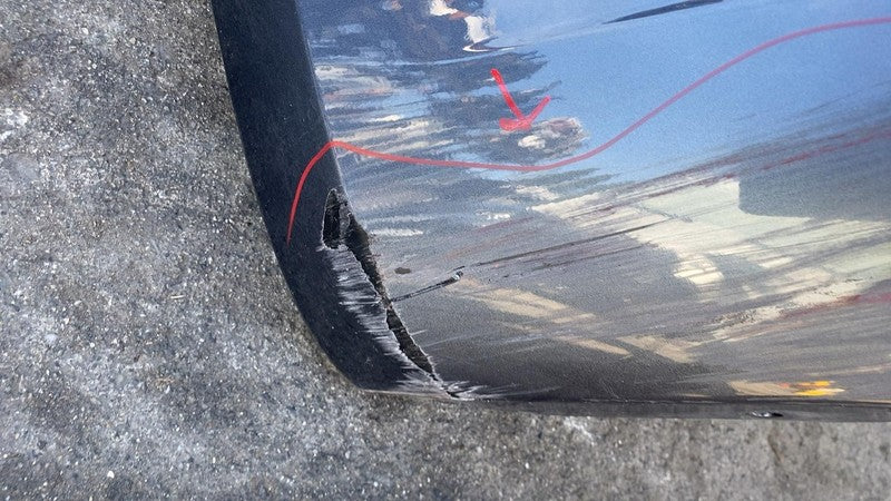 ⭕ 2023 Tesla Model 3 Rear Bumper Cover w/ Light Reflectors Assembly Gr