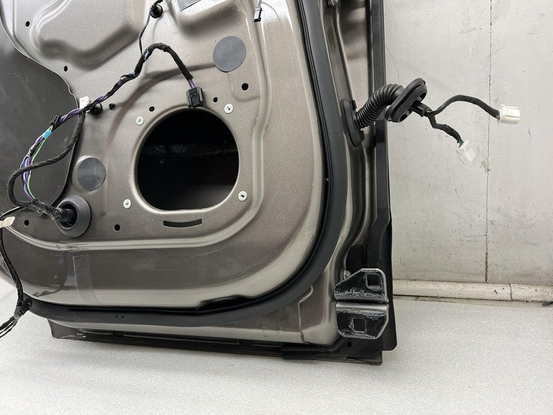 ⭕ 12-15 Tesla Model S Rear Driver Side Door Shell Panel Left Assy Beig