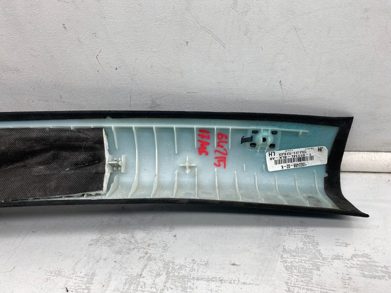 12-20 Model S Upper Front Left A-Pillar Trim Panel Cover w/ Speaker 10