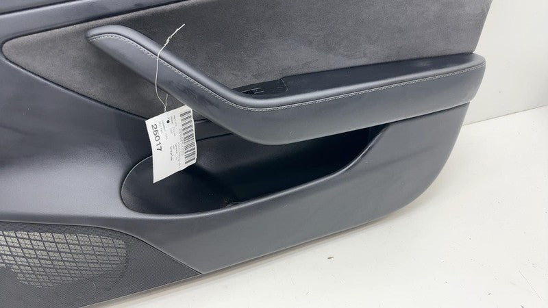 ⭕ 2017-2020 Tesla Model 3 Front Interior Door Panel Trim Card Right 14