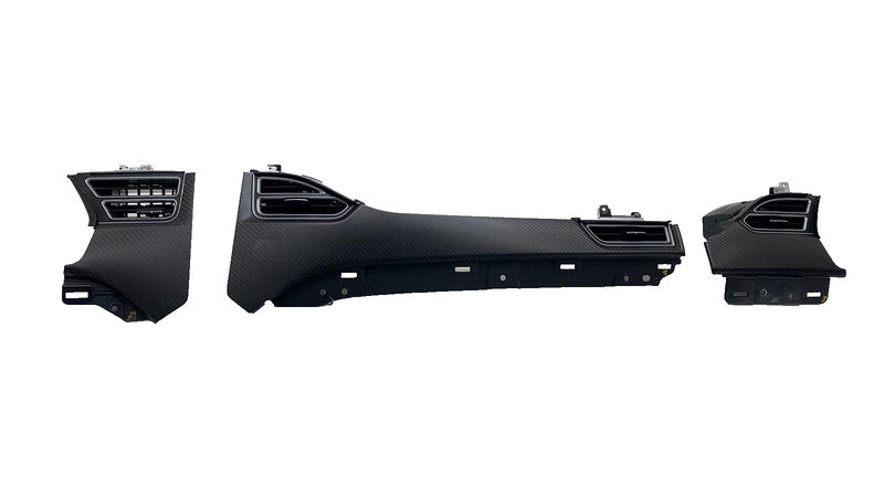 2012-2020 Tesla Model S X SET of Dash A/C Air Vent Outlet Dashboard Tr