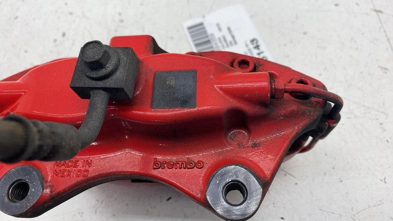 ⭕2016-2020 Model S Rear Right Brembo Caliper w/ Brake Hose Line Red 10