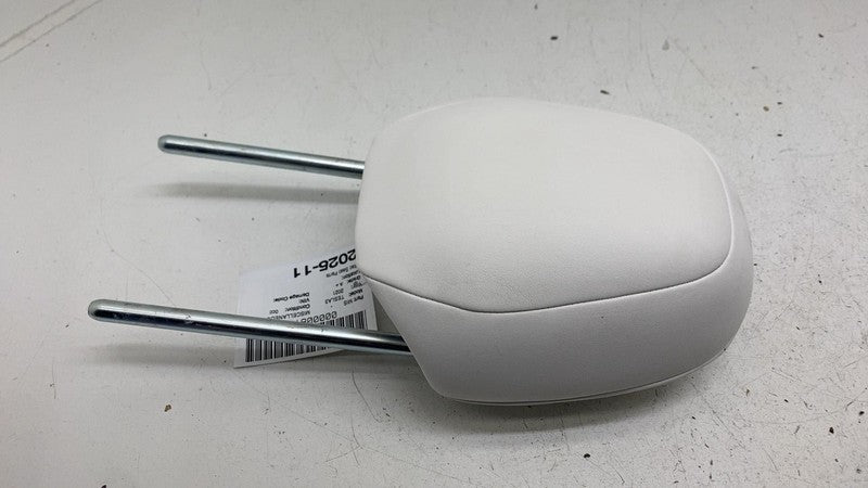 ⭕ 2017-2023 Tesla Model 3 Front Left or Right Seat Headrest White Leat