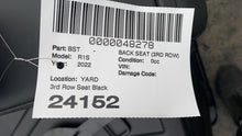 2022-2026 Rivian R1S Rear Left & Right 3rd Row Seat Cushion Black Mountain Green