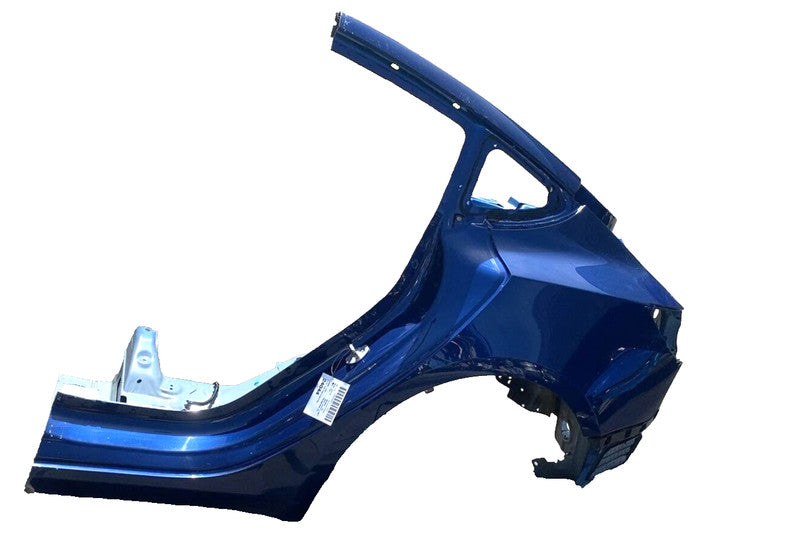 ⭕ 2017-2020 Tesla Model 3 Rear Left Quarter Panel Structural Frame Cut Blue PPSB