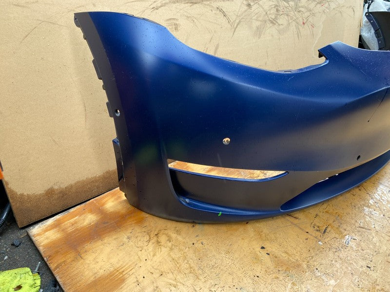⭕ 20-23 Tesla Model Y Front Bumper Cover Deep Blue Metallic - PPSB 154