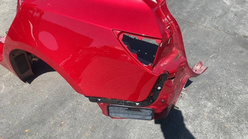 ⭕ 2017-2020 Tesla Model 3 Rear Left Quarter Panel Structural Frame Cut Red PPMR