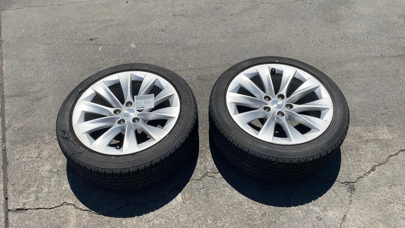 ⭕ 2016-2020 Model S PAIR of Wheel Rim 19" inch 19x8.0+40MM w/ Tire 105