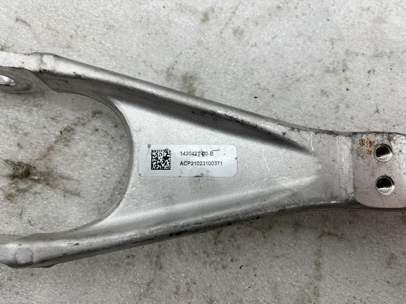 142042100B ⭕ 21-23 Model S X Rear Left Suspension Upper Control Arm Fore Link 1420421-00-B