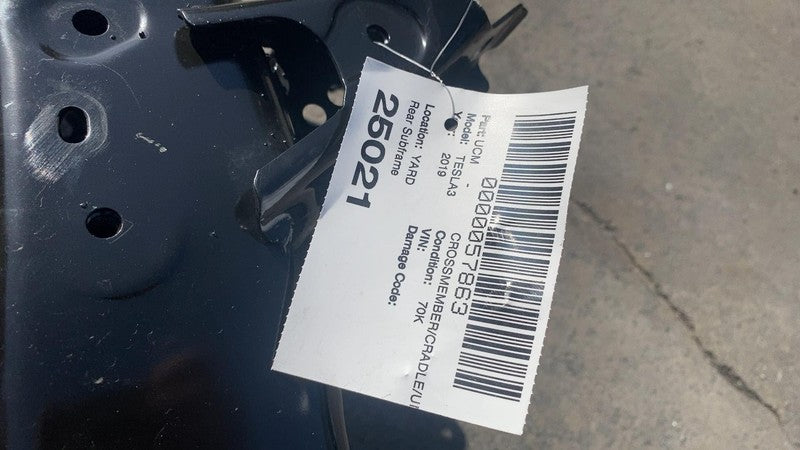 ⭕ 17-24 Tesla Model 3 Rear Suspension Subframe Cradle Crossmember 1103