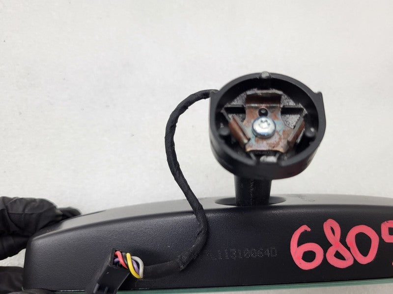 E11 026664 ⭕ 2012-2015 Tesla Model S Front Windshield Interior Rear View Mirror Black OEM