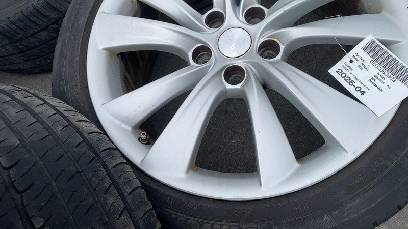 ⭕ 12-15 Model S Wheel Rim 19" 19x8.0 +40MM + Tire 245/45 R19 (x4) 1024