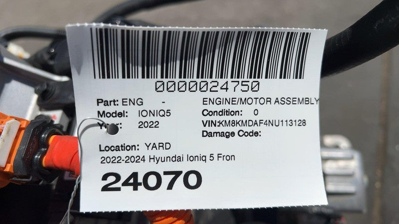 36500 1XAA0 ⭕2022-2024 Hyundai Ioniq 5 Front Drive Engine Motor Electric AWD EV6 36500-1XAA0