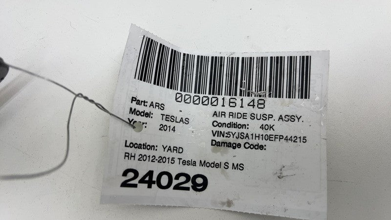 ⭕ 12-15 Model S MS Front Right Air Suspension Spring Shock Absorber 60