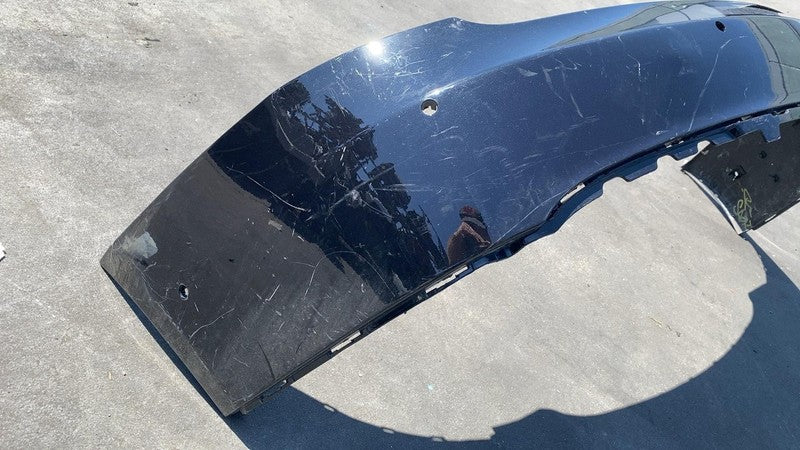 ⭕ 2012-2015 Tesla Model S MS Rear Bumper Cover w/ Park Sensor Holes Bl