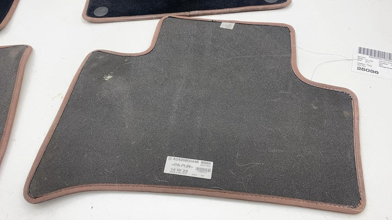 A2426800348 ⭕ 2014-2015 Mercedes-Benz B Electric Drive SET of 4 Floor Mat Carpet A2426800348