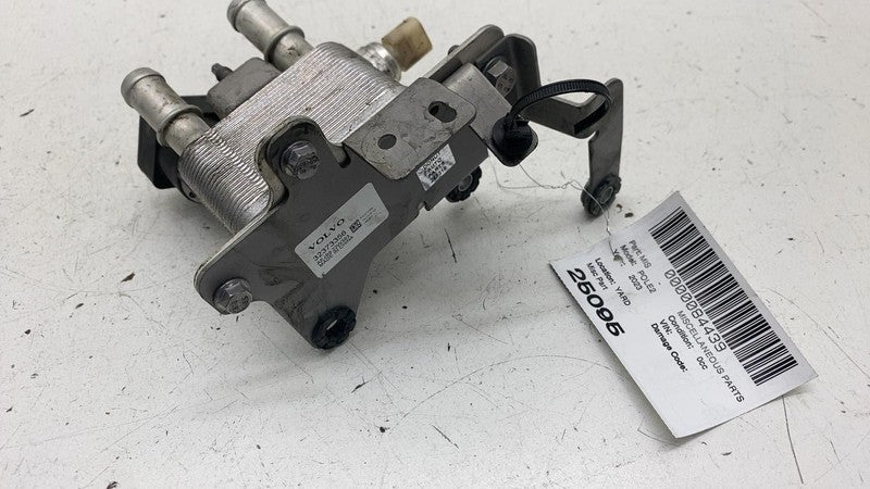 32373356 ⭕ 2021 2022 2023 Polestar 2 Engine Oil Cooler Heat Exchanger w/ Bracket 32373356