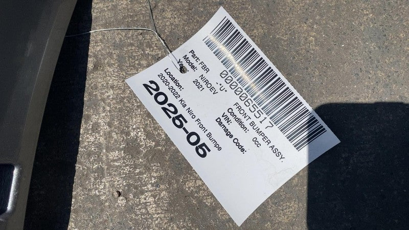 ⭕ 2020 2021 2022 Kia Niro EV Front Bumper Cover Assembly OEM Silver