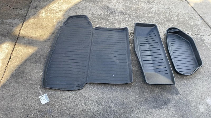 2021-2024 Tesla Model S Rear Storage Compartment Well & Front Trunk Carpet SET