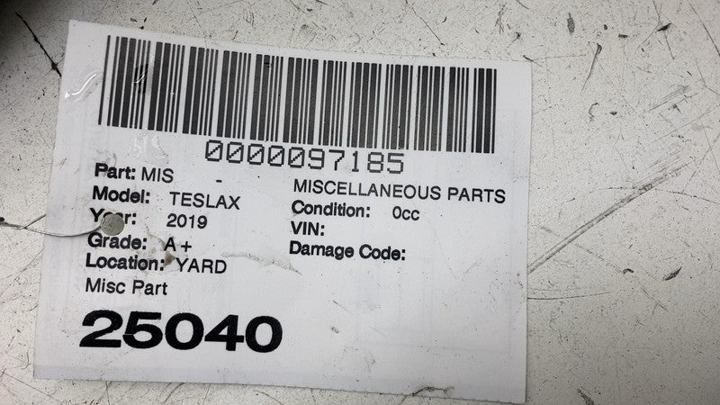 ⭕ 2016-2020 Tesla Model X Right Trunk Load Floor Support Bracket RH 10