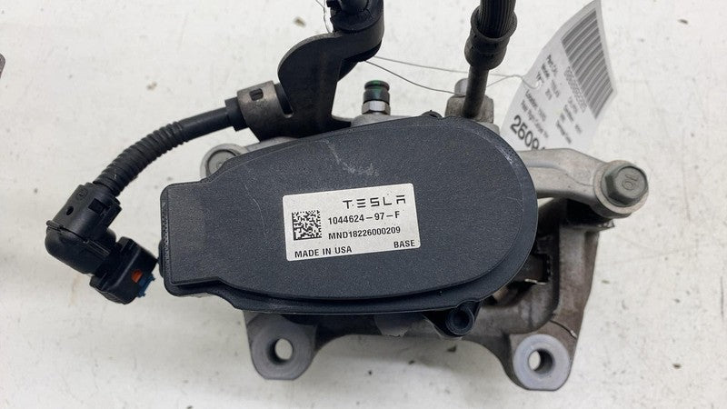 ⭕ 2017-2025 Tesla Model 3 Rear Right Caliper + Brake Hose Line BASE 10