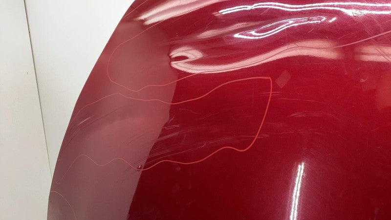 ⭕ 17-23 Tesla Model 3 M3 Front Hood Bonnet Shell Panel Cover Red PPMR 