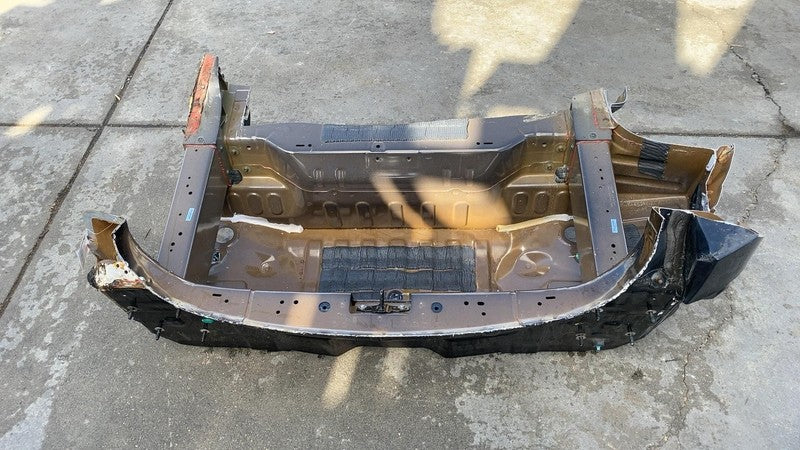 21-24 Tesla Model S Rear Closeout Tail Panel w/ Left & Right Rail Black - PBSB