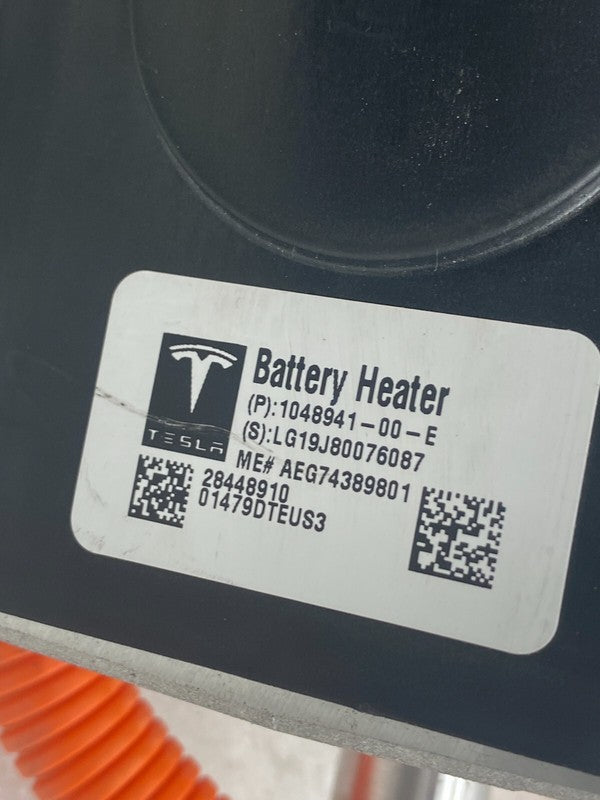 104894100E ⭕16-20 Model X Thermal System Electric Battery Heater w/ Cable Wire 1048941-00-E