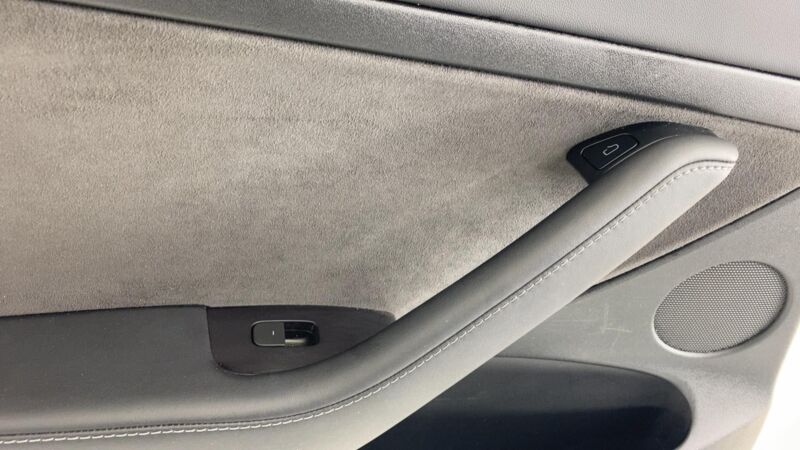 160861700A 2021-2023 Tesla Model 3 Rear Driver Side Interior Door Panel Trim Card Left LH