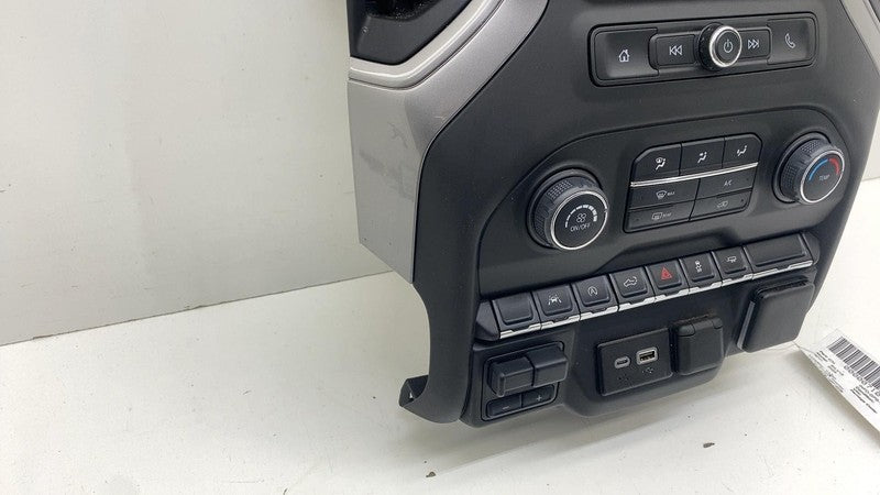 ⭕2025 Chevrolet Silverado 1500 Radio Display Screen Panel w/ Control Switch Unit