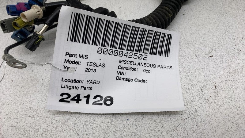 ⭕12-20 Model S Rear Left Trunk Tailgate Hatch Liftgate Wire Harness 10