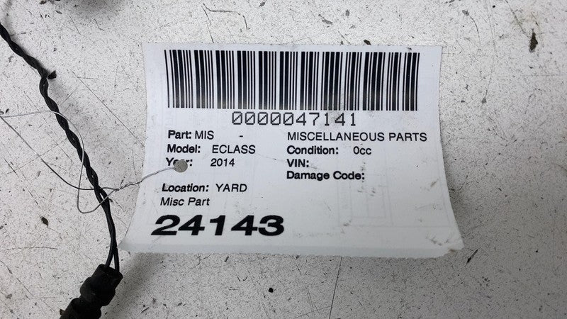⭕ 10-16 E350 E-Class W212 Rear Bumper Switching Sensor Cable Module A2