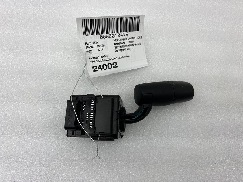 C57VTB112 2016-2023 Mazda MX-5 Miata Headlamp Headlight Switch & Blinker Flasher Indicator