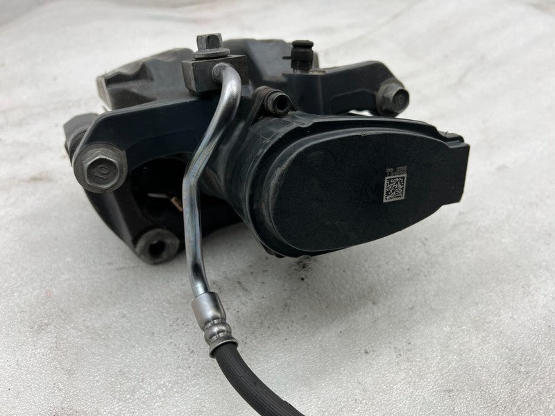 ⭕ 16-20 Model S MS Rear Driver Side Brake Caliper w/ Hose Line Left 10