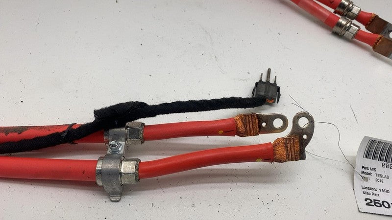 100487400D ⭕ 12-15 Model S Rear HV Junction Box to Charge Port Cable Harness 1004874-00-D