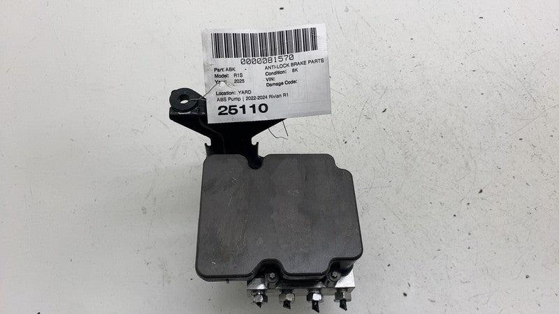 PT01073543A ⭕ 2025 Rivian R1S ABS Anti-Lock Brake Pump Module Unit w/ Bracket PT01073543-A
