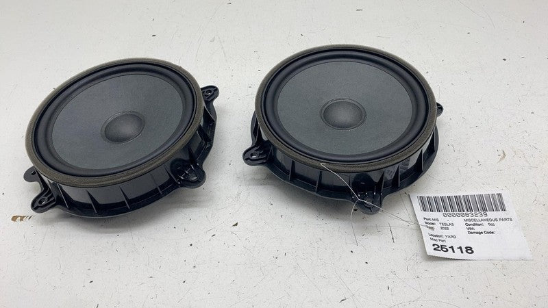 ⭕ 2017-2025 Tesla Model 3 Front Door Audio Woofer Speaker 200MM x2 107