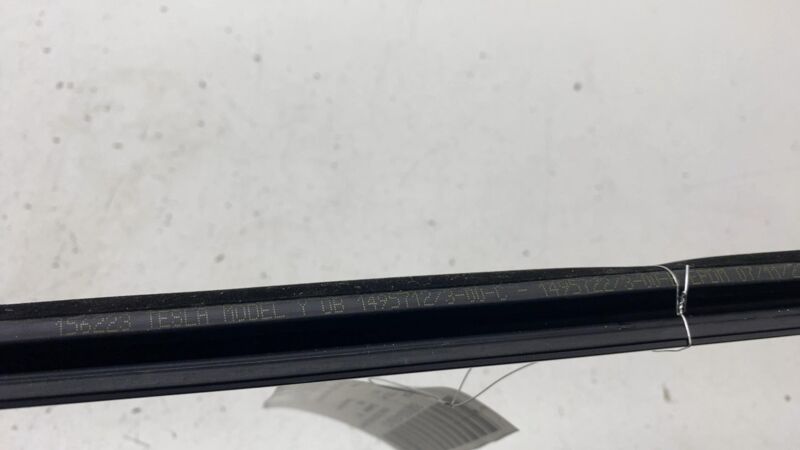 156223 2020-2024 Tesla Model Y MY Rear Driver Door Window Outer Belt Seal Molding Left