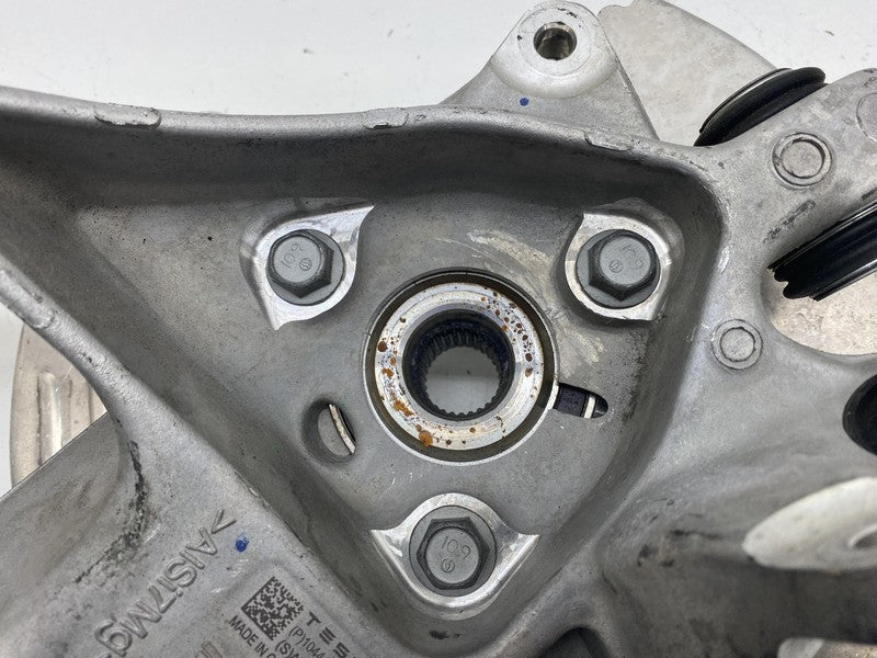 ⭕17-23 Model 3 Rear Left Suspension Knuckle Spindle w/ Shield & Hub 10