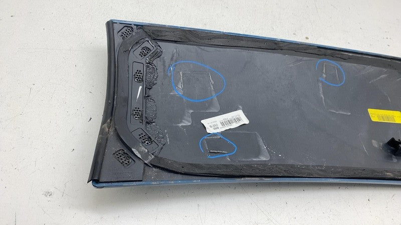 ⭕ 2022-2024 Rivian R1t Front Header Upper Trim Blue (Damaged)
