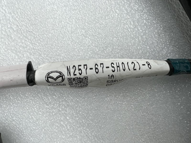 N257-67-SH0 2016-2021 Mazda MX-5 Miata Front Passenger Exterior Door Handle Right Gray - 47C