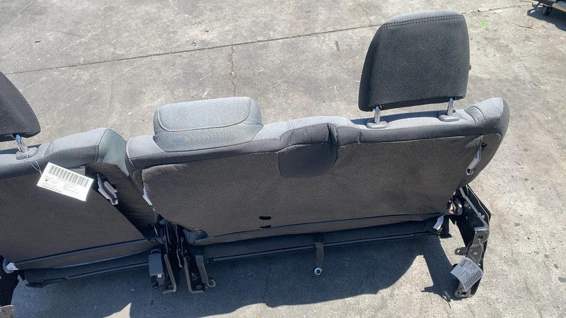 ⭕ 2019-2025 Ram 1500 Crew Cab Rear Left & Right 2nd Row Cloth Seat 5th Gen Gray