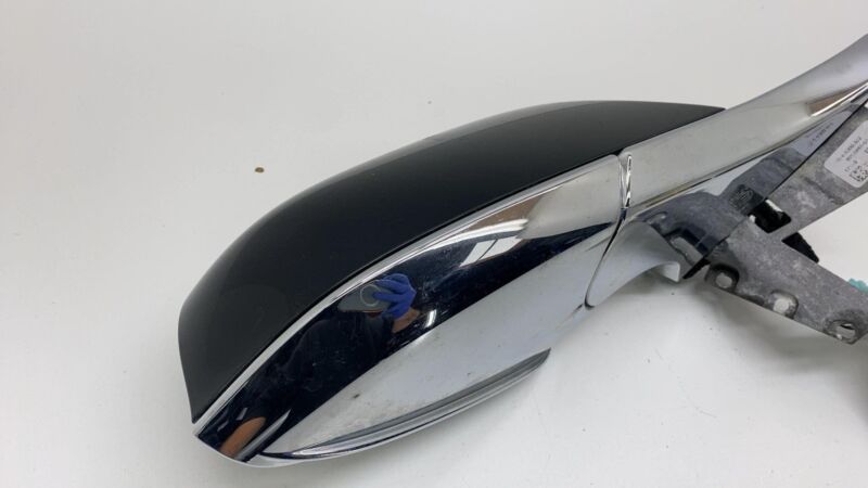  ⭕ 2012-2015 Tesla Model S Front Right Exterior Rear View Door Mirror Black PBSB