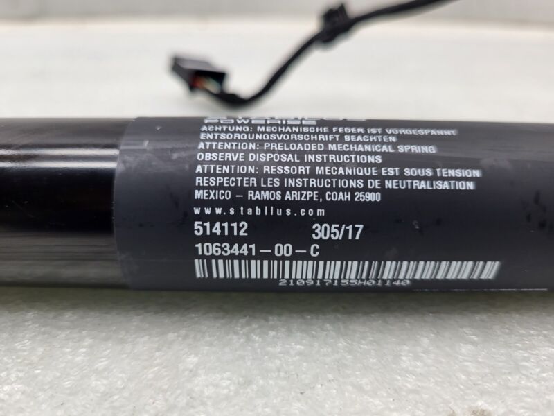 106344100C ⭕16-23 Model X Rear Left/Right Secondary Falcon Door Lift Gas Strut 1063441-00-C